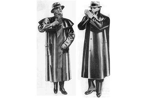 when were trench coats popular